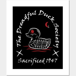 The Dreadful Duck Society Arch Posters and Art